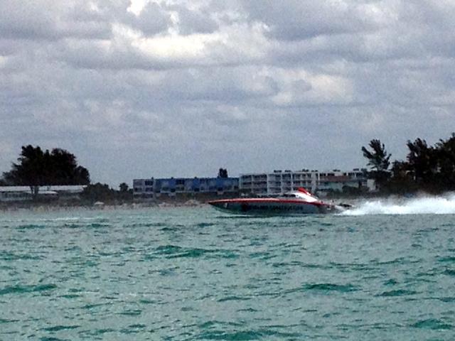 Cell Phone Photos by Paula Crosby<br>
Offshore Boat Race at Englewood Beach April 13 - 2014 - Slide 4