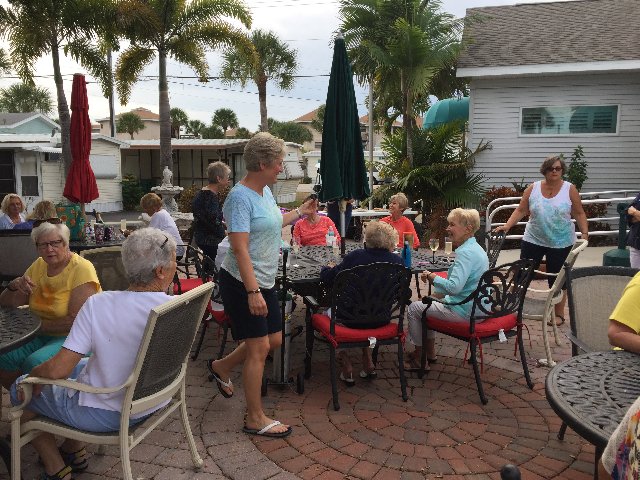Norma Bishops Birthday Party on the Patio - Slide 9