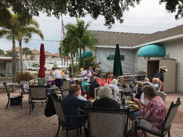 Norma Bishops Birthday Party on the Patio - Slide 15