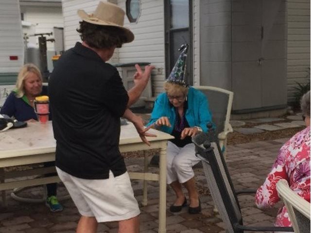 Norma Bishops Birthday Party on the Patio - Slide 20